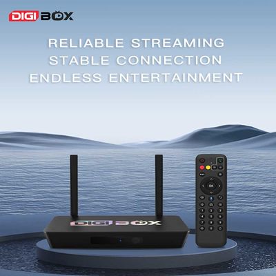 Digibox Voice Control Smart 2.4Ghz 5.8Ghz Διπλή ζώνη WiFi 6 64GB TV Box
