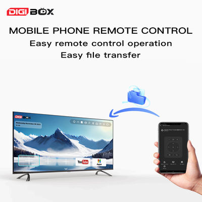 Digibox D3 Plus φωνητικό έλεγχο Digibox Android Smart TV Box 4GB WiFi Bluetooth
