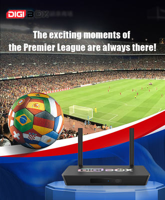 Digibox 4GB RAM HD Set Top Box και WiFi 6 Android 12.0 Επαναστατεύστε την εμπειρία τηλεόρασης