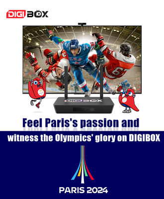 Digibox 64GB Αποθήκευση 4GB RAM Android TV D3 Plus Εξοπλισμένο με σύνδεση Bluetooth
