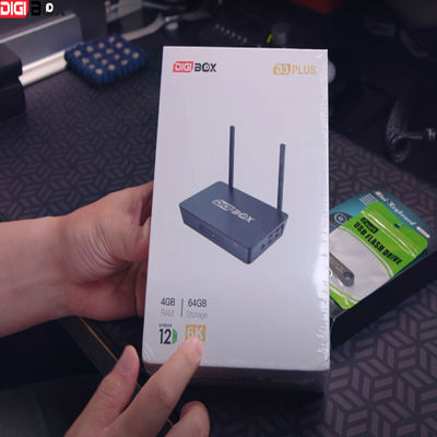 ARM Cortex Android Box 64GB Αποθήκευση H.265 Android Box 4gb 64gb