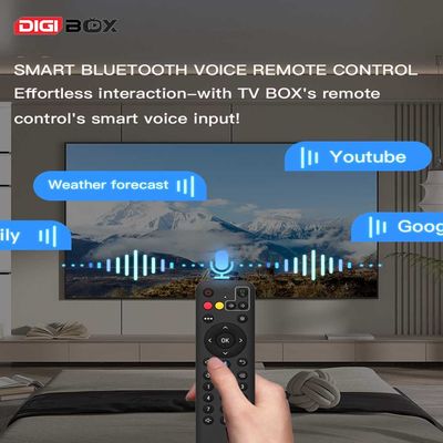 Digibox D3 Plus WiFi 6 Set Top Box 4GB RAM HD 4K Για ανώτερη εμπειρία προβολής