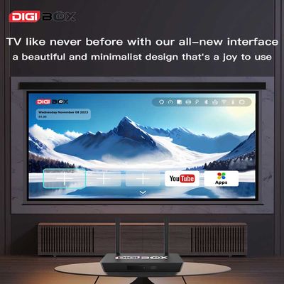 Digibox Smart Android TV Box Android 12 φωνητικό τηλεχειριστήριο