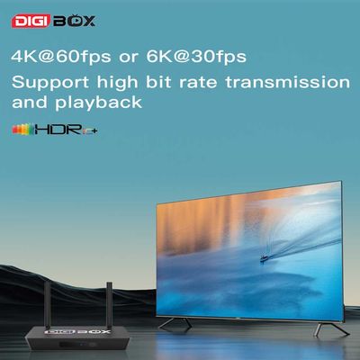 Digibox 4 θύρες USB Smart TV Box H.265 4K 60fps Android 12 TV Box